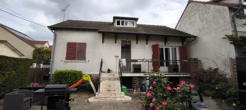 La maison avant les travaux (Extension et aménagement intérieur, Eaubonne)